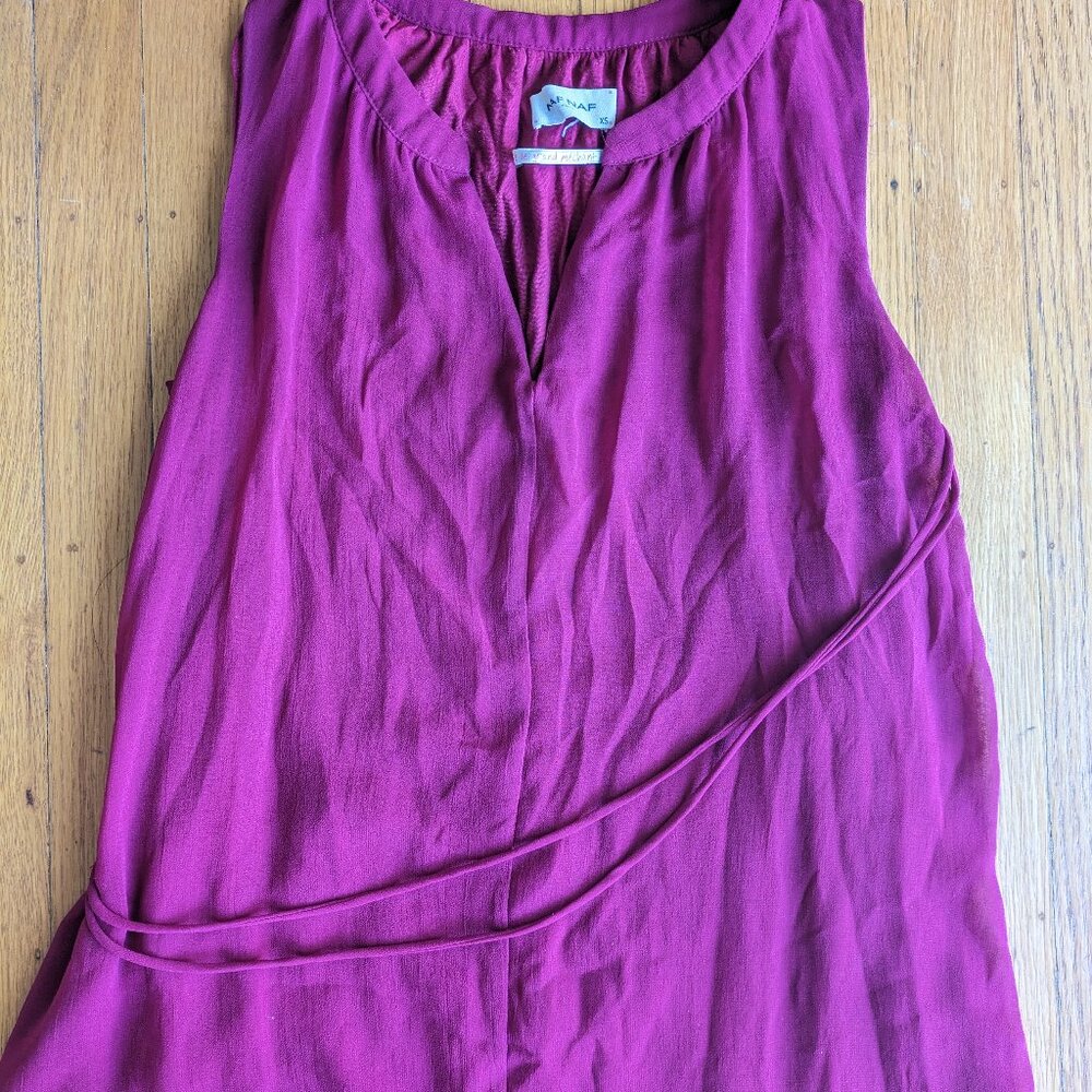 NAFNAF Magenta Dress